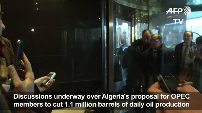 Talks progressing ahead of OPEC meeting -Algeria Energy Minister-Phj7cM0WqEg