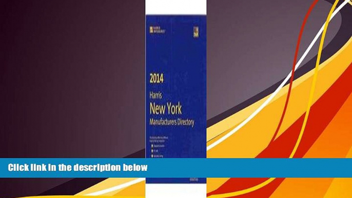 Download  Harris New York Manufacturers Directory 2014  PDF READ Ebook