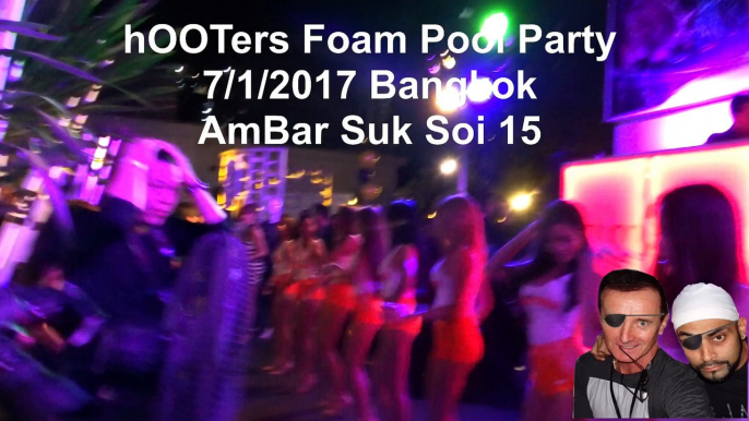 2017.01.07 hooter foam pool party Bangkok