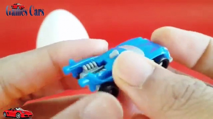 Jada Stephens Cars Learn Colours with Surprise Nesting Eggs! Opening Surprise Eggs Inside!