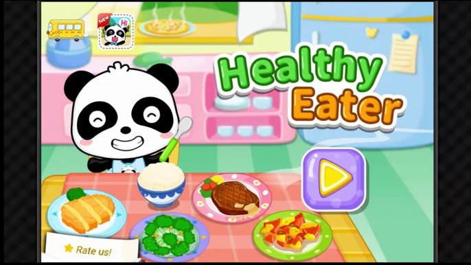 Baby Panda Healthy Eater   Learning Healthy Eating Habits   Babybus Kids Games