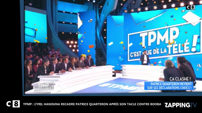 TPMP : Cyril Hanouna recadre Patrice Quarteron après son tacle contre Booba