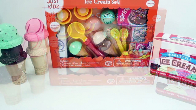 Super Cool Ice Cream Set Toys Play Doh Ice Cream Parlor Toy Food Heladería Helados