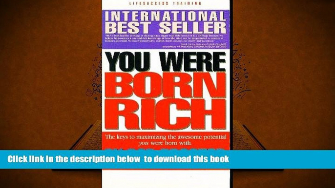 Read Online  You Were Born Rich Bob Proctor Trial Ebook