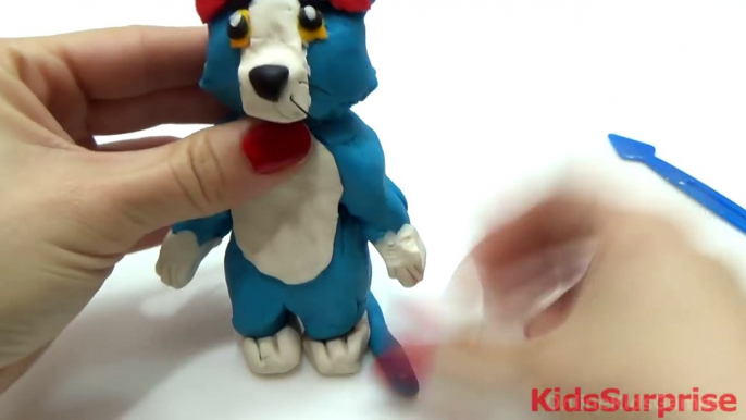 Play Doh Tom And Jerry vs Minnie Mouse Animal Dog 3D Modeling Cartoons Character