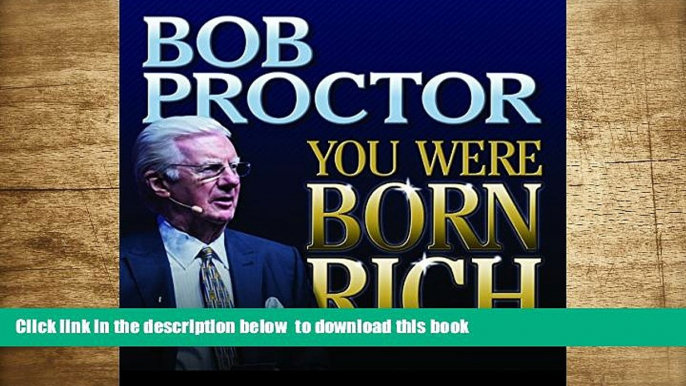 PDF  You Were Born Rich Bob Proctor Pre Order