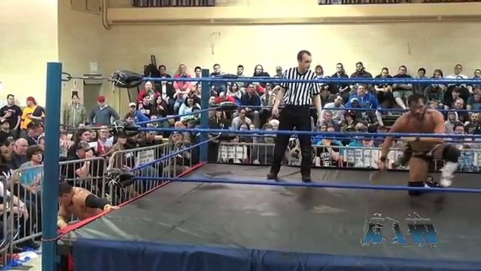 Ethan Carter III (EC3) VS. Johnny Gargano - Absolute Intense Wrestling