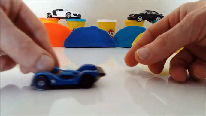 Toy Cars Play Doh Surprise for Kids | Play Doh Eggs with Car Toys | Cars for Kids