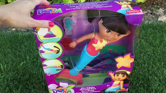 Mermaid Dora The Explorer Dive & Swim Doras Mermaid Adventures Dora Sirena Nadadora Fisher-Price