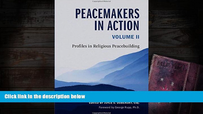 PDF [DOWNLOAD] Peacemakers in Action: Volume 2: Profiles in Religious Peacebuilding FOR IPAD