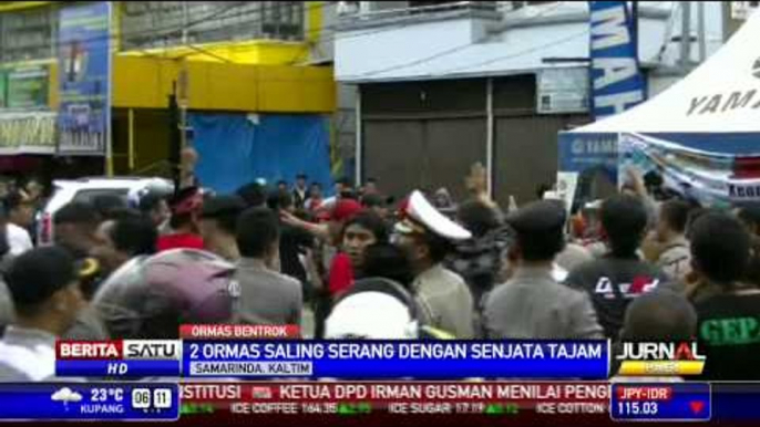 Dua Ormas di Samarinda Bentrok