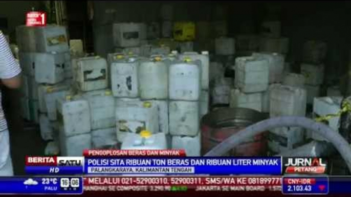 Polisi Gerebek Gudang Penimbunan Barang Oplosan