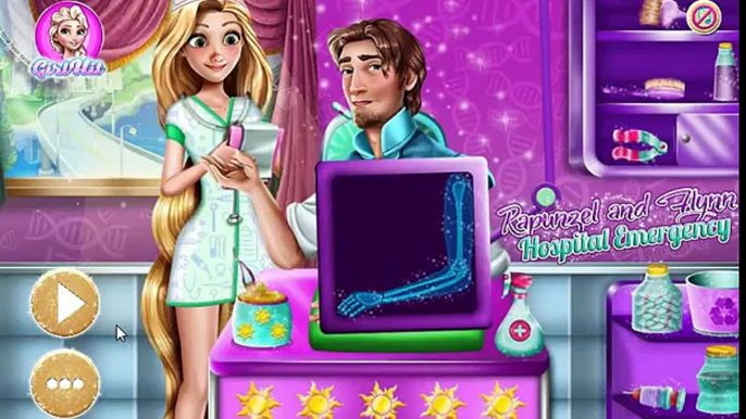 Rapunzel and Flynn Hospital Emergency- Cartoon for children-Best Kids Games -Best Video Kids