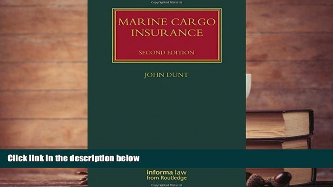 Read  Marine Cargo Insurance, Second Edition (Lloyd s Shipping Law Library)  Ebook READ Ebook