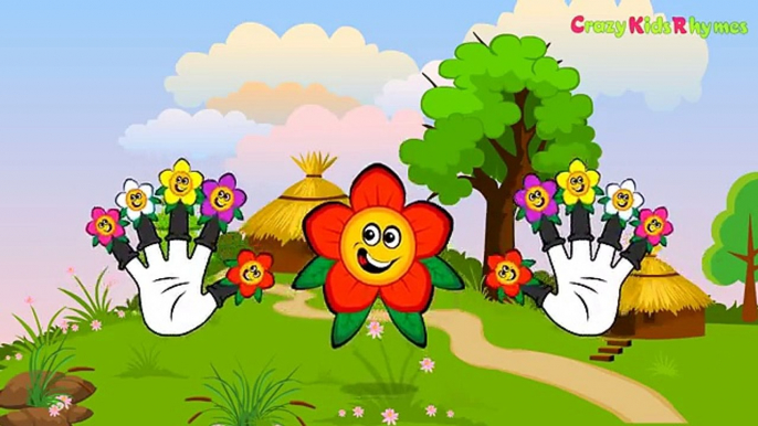 Finger Family (Flowers Finger Family) Nursery Rhyme - Finger Family Song - Children Songs HD