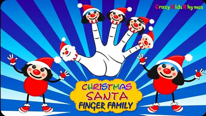 Christmas Santa Claus Finger Family Nursery Rhymes Daddy Finger Song Children Songs Kids Rhymes