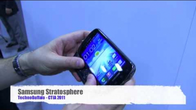 Samsung Stratosphere - Hands On!