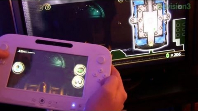 Nintendo Wii U Controller Demo from CES 2012