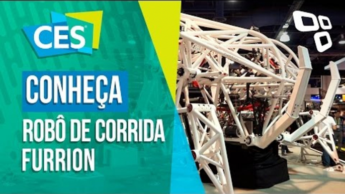 O robô de corrida da Furrion Robotics - CES 2017 - TecMundo