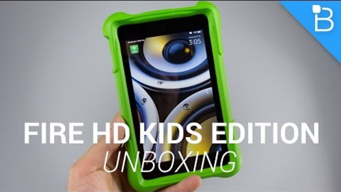 Amazon Fire HD Kids Edition Unboxing!