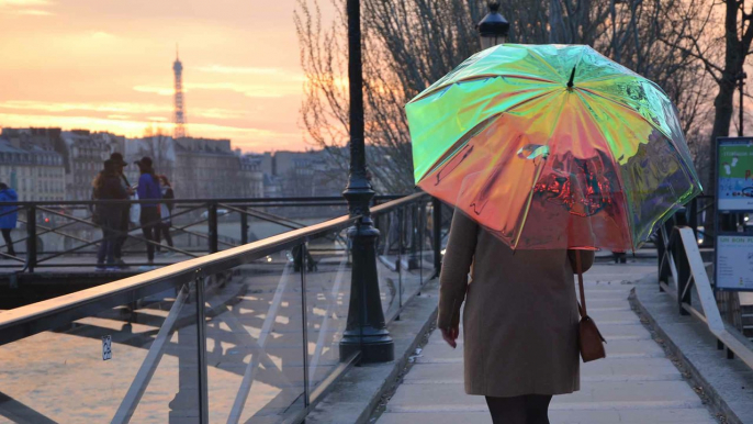 Smart umbrella always gives you a rain check