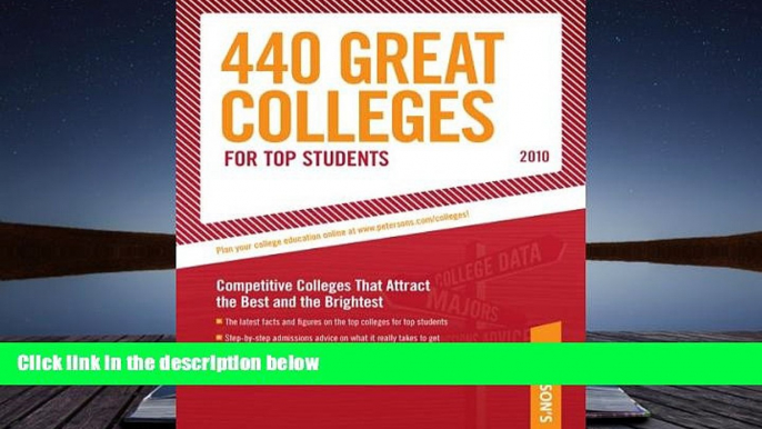 Kindle eBooks  440 Great Colleges for Top Students: Find the Right College for You (Peterson s 440