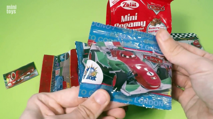 Cars Surprise Toys, Eggs, Stickers and Chocolate Candies