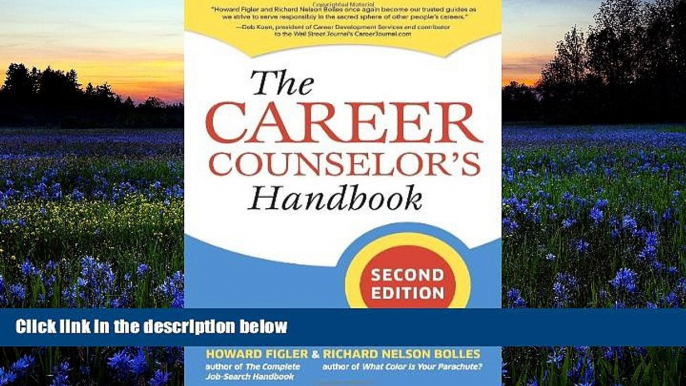 Free PDF The Career Counselor s Handbook Books Online