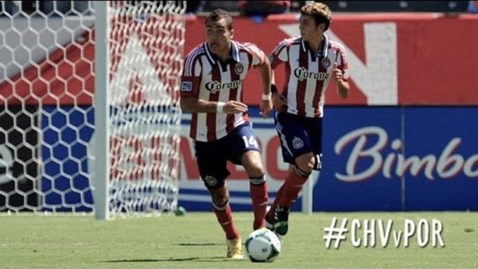 GOAL: De La Fuente soars to give Chivas USA the lead | Chivas USA vs Portland Timbers