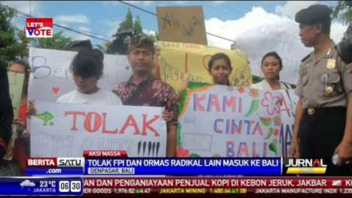 Masyarakat Bali Tolak Ormas Radikal ke Pulau Dewata