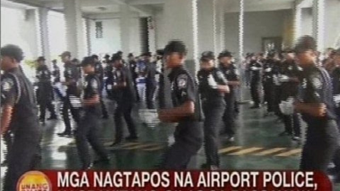 UB: Mga nagtapos na airport police, nagpakitang-gilas sa pagsayaw