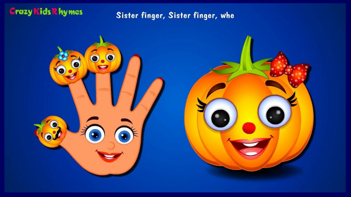 The Finger Family Easter Pumpkin Family Nursery Rhymes | Easter Pumpkin Finger Family Songs