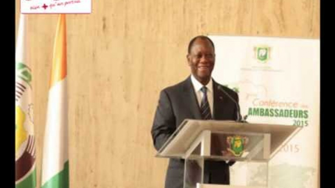 Le PR Alassane Ouattara annonce d’importantes réformes à la 3ème conférence des ambassadeurs de CI