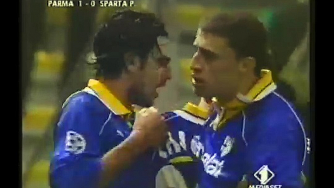 27.11.1997 - 1997-1998 UEFA Champions League Group A Matchday 5 Parma AC 2-2 AC Sparta Prag