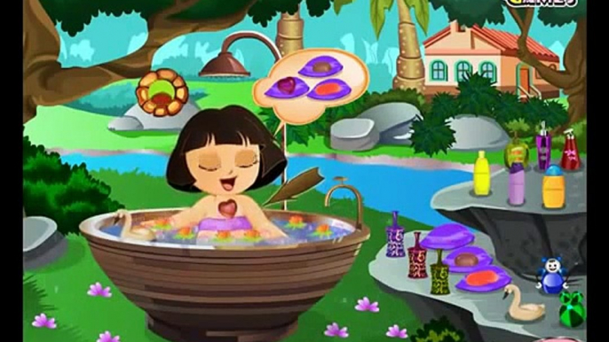 Dora The Explorer Cute Bathing Time dress up games Called Dora La Exploradora en Espagnol 0CU7wmdh