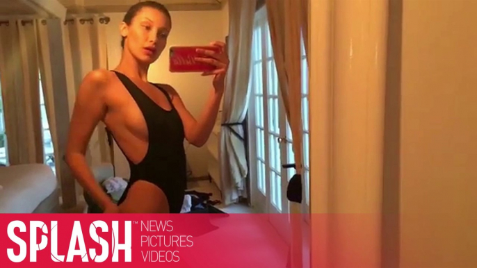 Bella Hadid Responds with Racy One-Piece Instagram Video