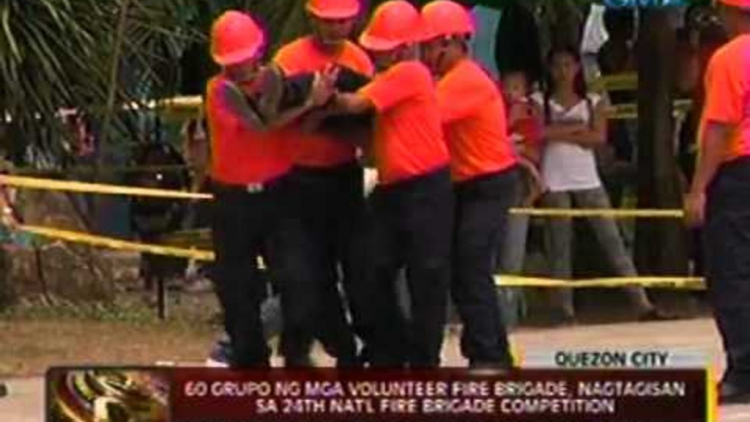 24oras: 60 grupo ng mga volunteer fire brigade, nagtagisan sa 24th nat'l fire brigade competition