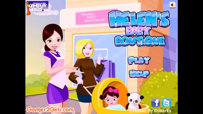 helen baby boutique Dress up and makeover makeup games Full episodes dressup gameplay baby games K