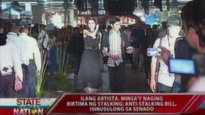 SONA: Ilang artista, minsa'y naging biktima ng stalking; Anti-stalking bill, isinusulong sa Senado