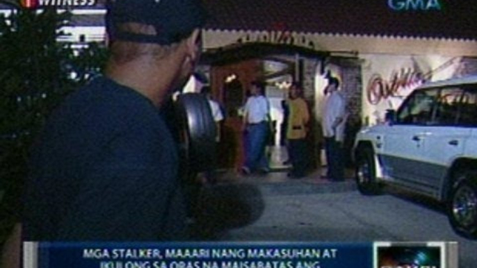 Saksi: Stalkers, maari nang makasuhan at makulong sa oras na maisabatas ang Anti-stalking Bill