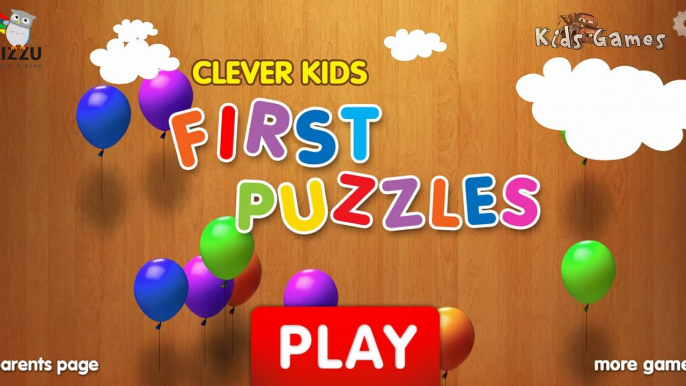 Clever Kids First Puzzles - Let's learn about dinosaurs & English Letters - Preschool Learning