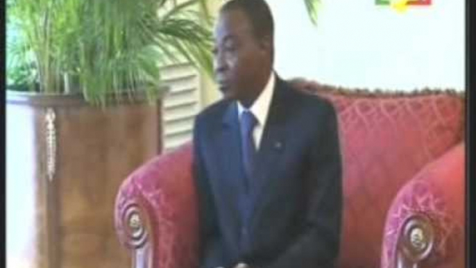 L'Ambassadeur du Mali auprès de la République de Cote d'Ivoire a présenté ses Lettres de Créances.