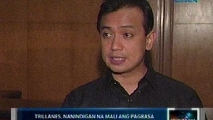 Saksi: Hamon ni Sen. Trillanes kay Sen. Enrile, 'di papatulan ng Senate President