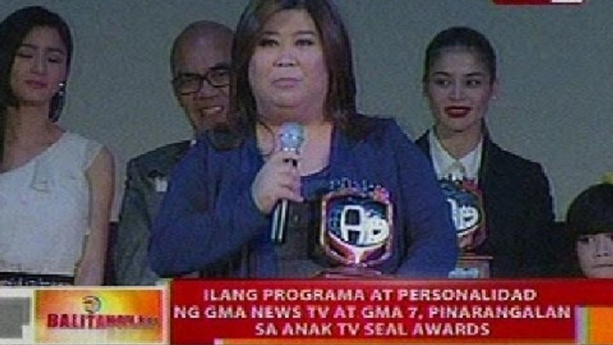 BT: Ilang programa at personalidad ng GMA News TV at GMA 7, pinarangalan sa Anak TV Seal Awards