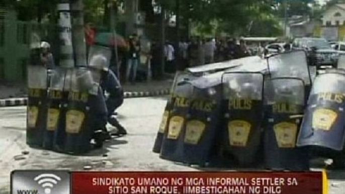 24 Oras: Sindikato umano ng mga informal settler sa Sitio San Roque, iimbestigahan ng DILG