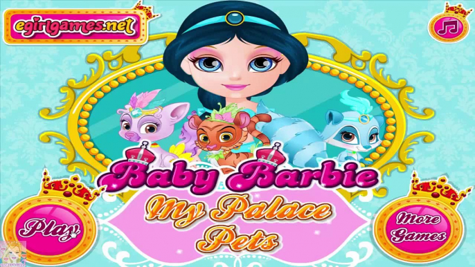 Baby Barbie My Palace Pets Princess Barbie Palace Pets Care Game for Kids