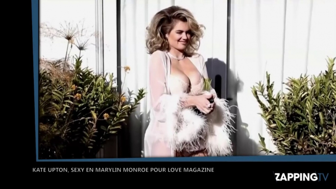 Kate Upton, sexy en Marilyn Monroe pour Love Magazine