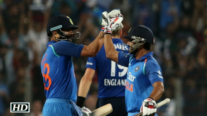 India beat England by three wickets in first ODI