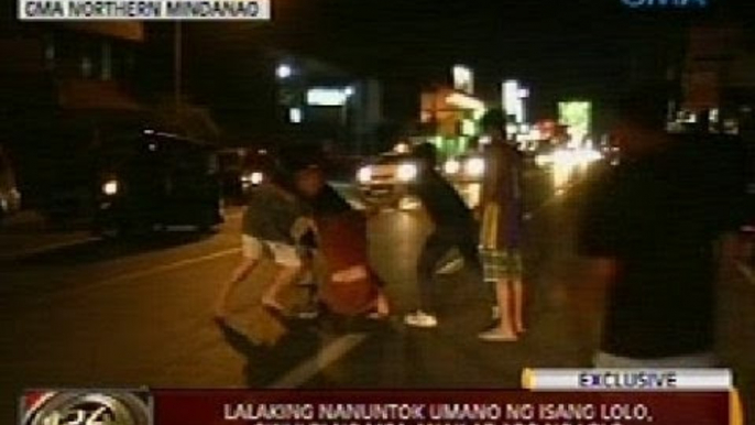 24Oras: Exclusive: Lalaking nanuntok umano ng isang lolo, ginulpi ng mga anak at apo ng lolo