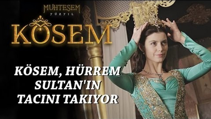 Muhteşem Yüzyıl: Kösem 11.Bölüm | Kösem, Hürrem Sultan'ın tacını takıyor